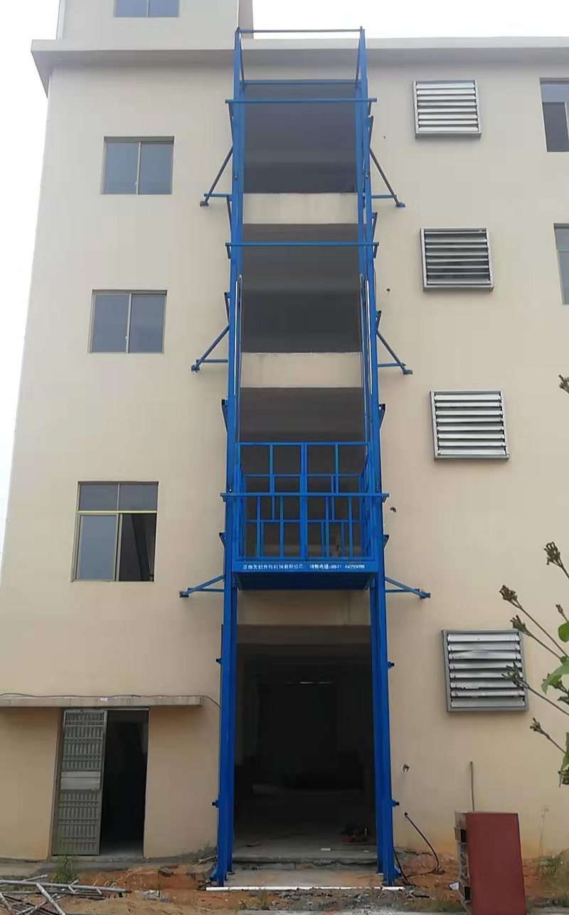 乌鲁木齐室外导轨式升降平台